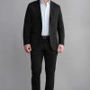 Circular Knit Blazer // Black