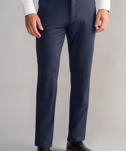 Circular Knit Pants // Heather Navy