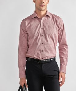 Leader Non-Iron Houndstooth | Brick