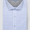 Leader Non-Iron Plaid // Sky Blue