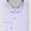 Leader Non-Iron Windowpane // Lavender