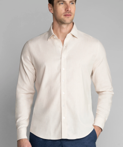 Performance Linen Shirt // Khaki