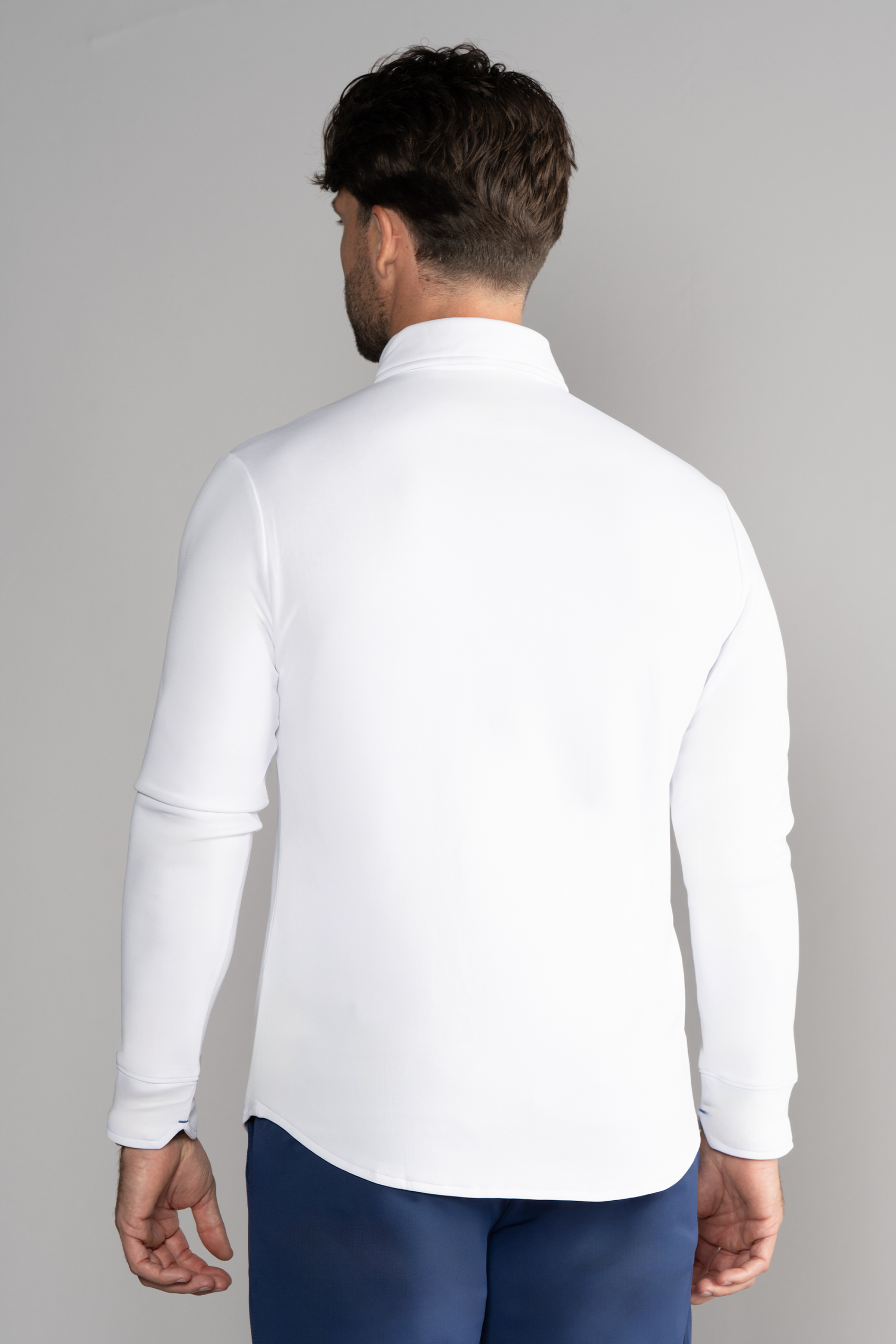 Long-Sleeve-Button-Down-Polo-Solid-White-Back.png