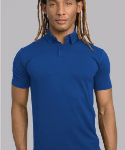 Short Sleeve Polo Solid // Twilight