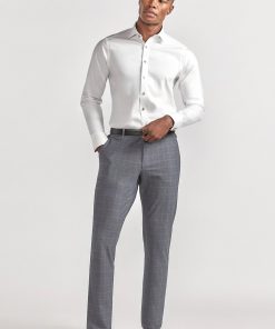 AIR Pants | Grey Heather Plaid