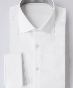 Leader Non-Iron Tuxedo Shirt // White
